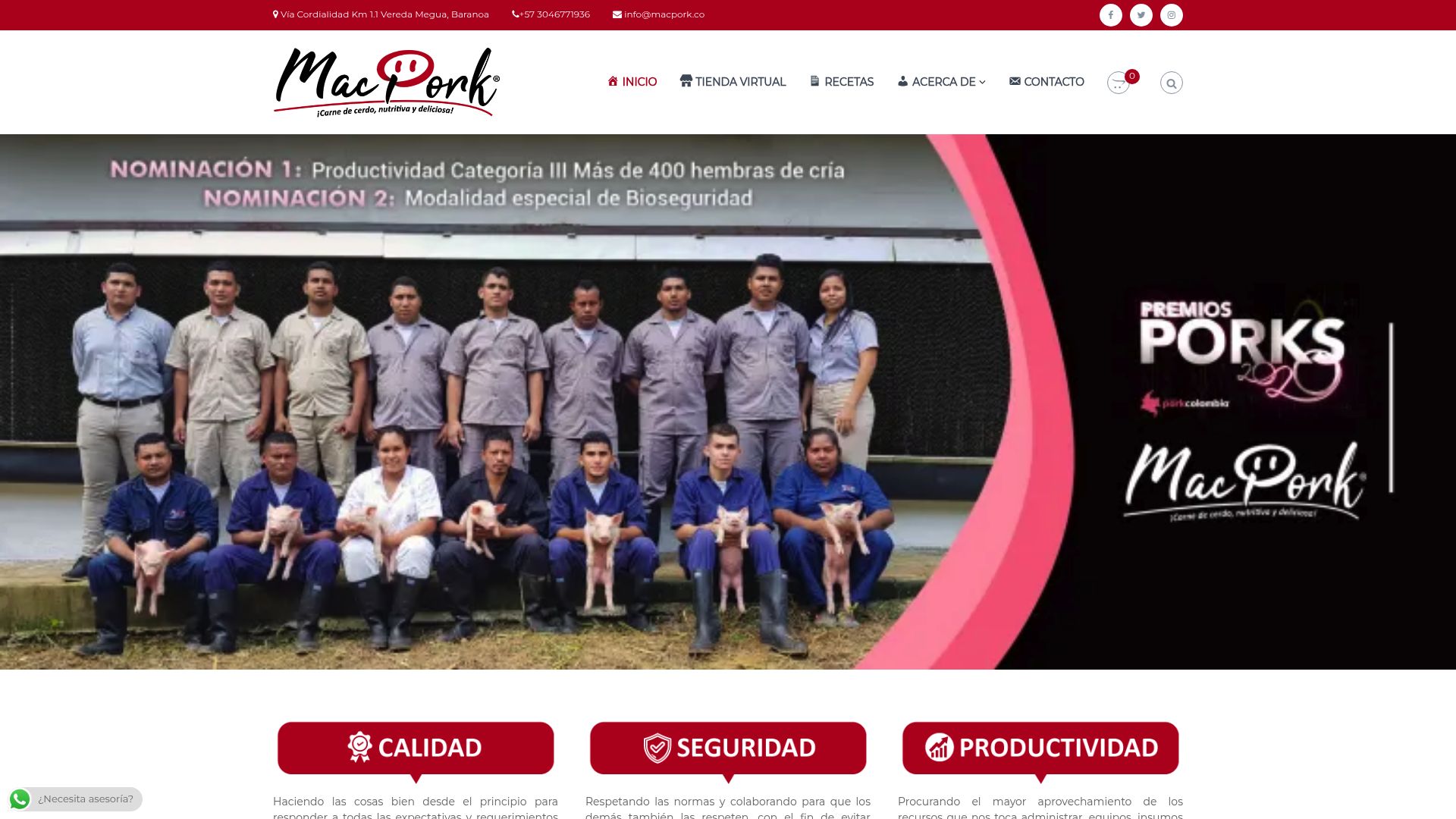 Ejemplo de landing page 1