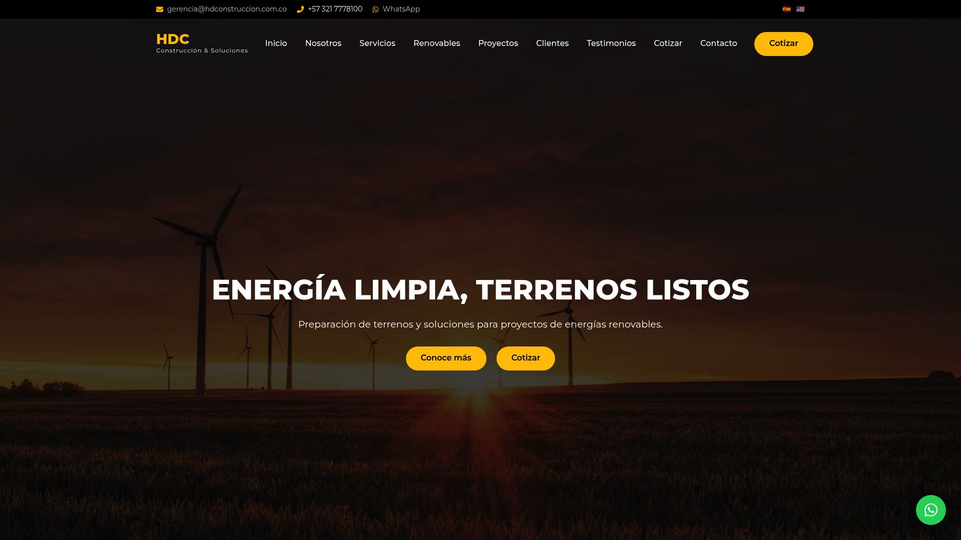 Ejemplo de landing page 3